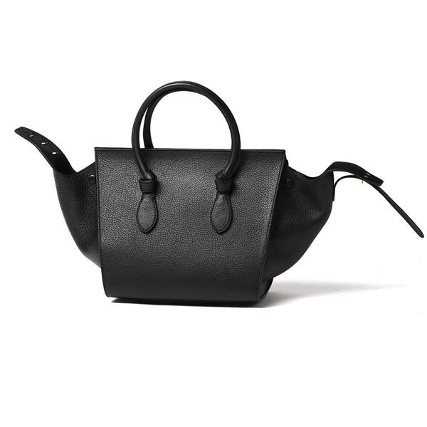 2015新作 セレブ愛用☆人気商品★CELINE セリーヌスーパーコピー☆TIE MINI★ハンドバッグ BLACK 175883TKB38NO