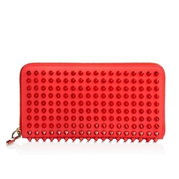 新作クリスチャンルブタン コピー Christian Louboutin ジップ長財布POPPY/METAL wh-ac-e577