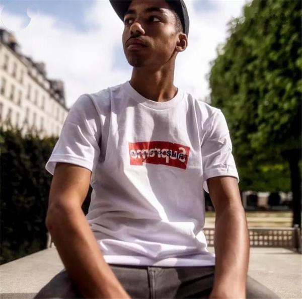17-18AW新作 Supreme シュプリーム スーパーコピー コムデギャルソン ボックスロゴ Tシャツ 7090404