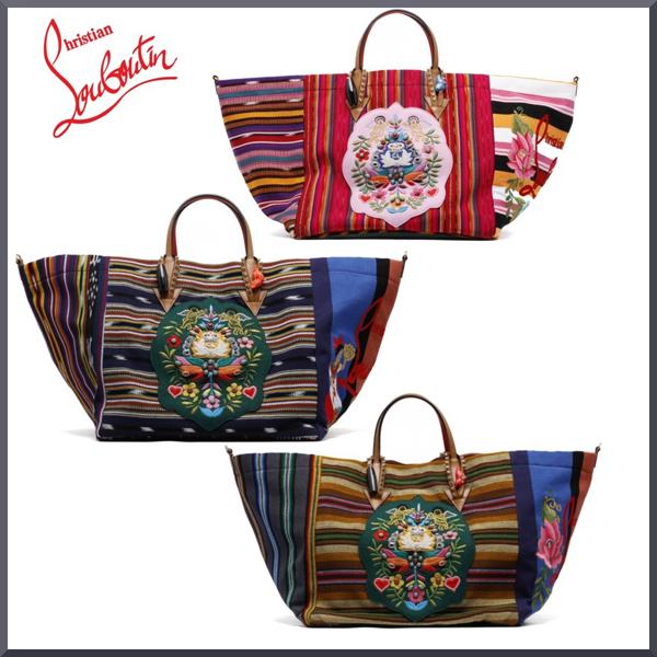 新作★送料・関税込★ルブタンMexicaba Cabasトートバッグ 7101110