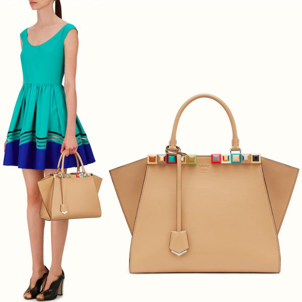 2017SS新作 FENDI フェンディスーパーコピー FE1265 MULTI COLOR STUDDED 3JOURS 